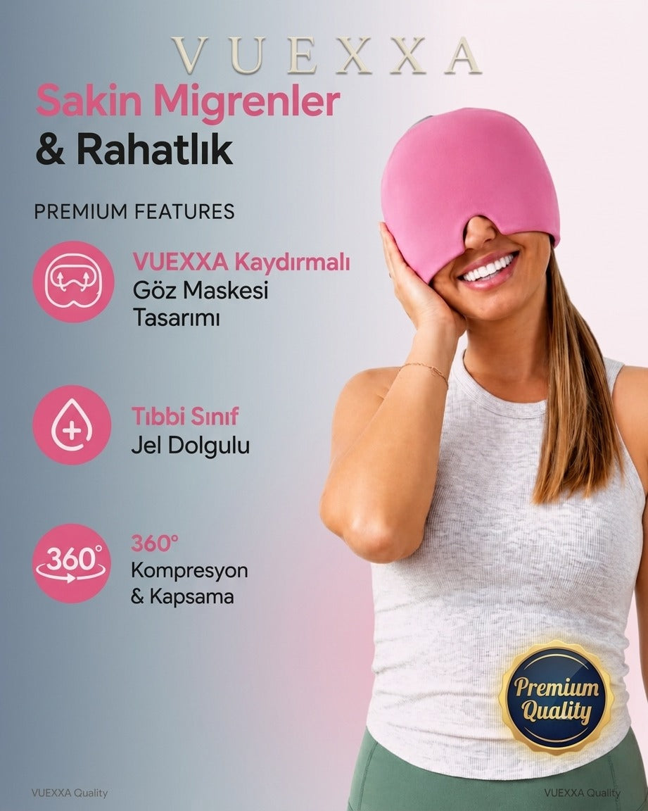 Migren Rahatlatma Bandı- Sıcak/Soğuk Terapi