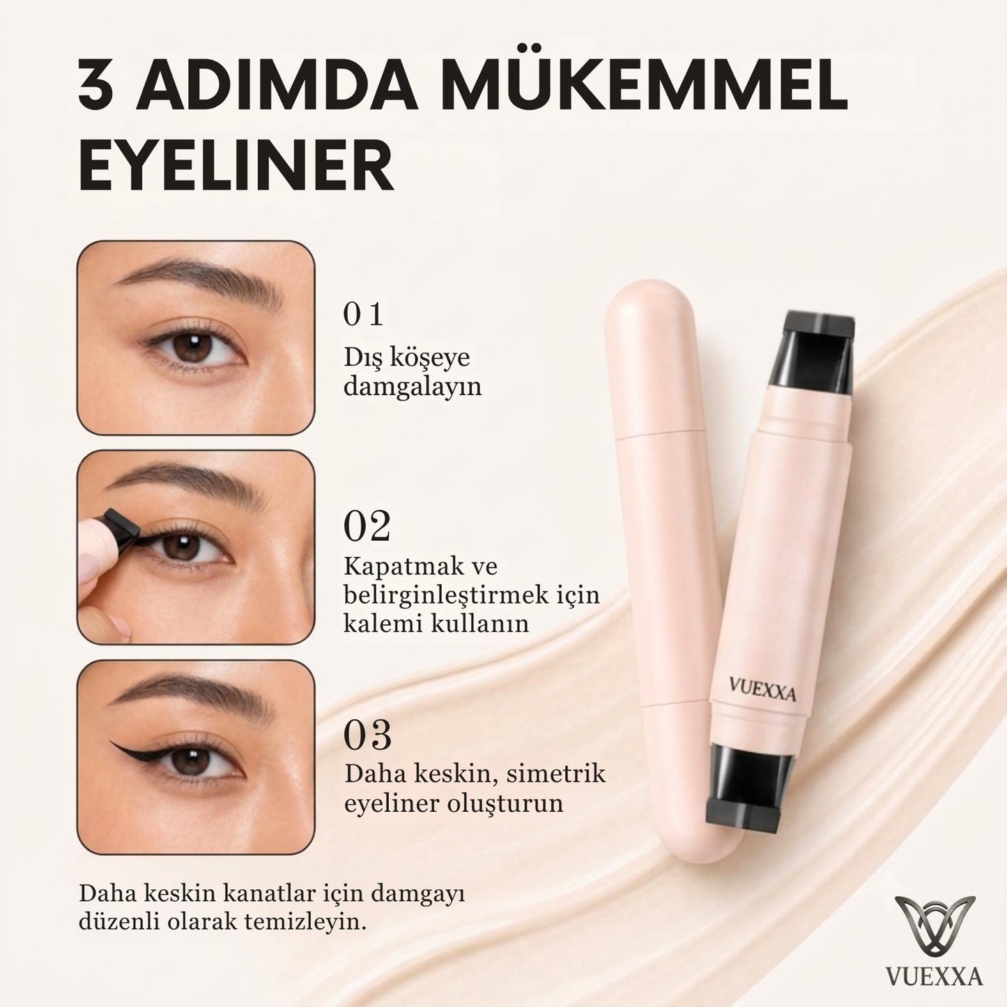 Eyeliner Stamp | Sağ Ve Sol Göz Uyumlu